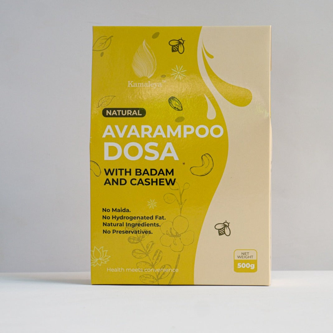 Avarampoo Dosa Mix with Cashew And Badam (500gms) - Kamaleya 