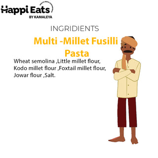 Multi -Millet Fusilli Pasta (200 gms)