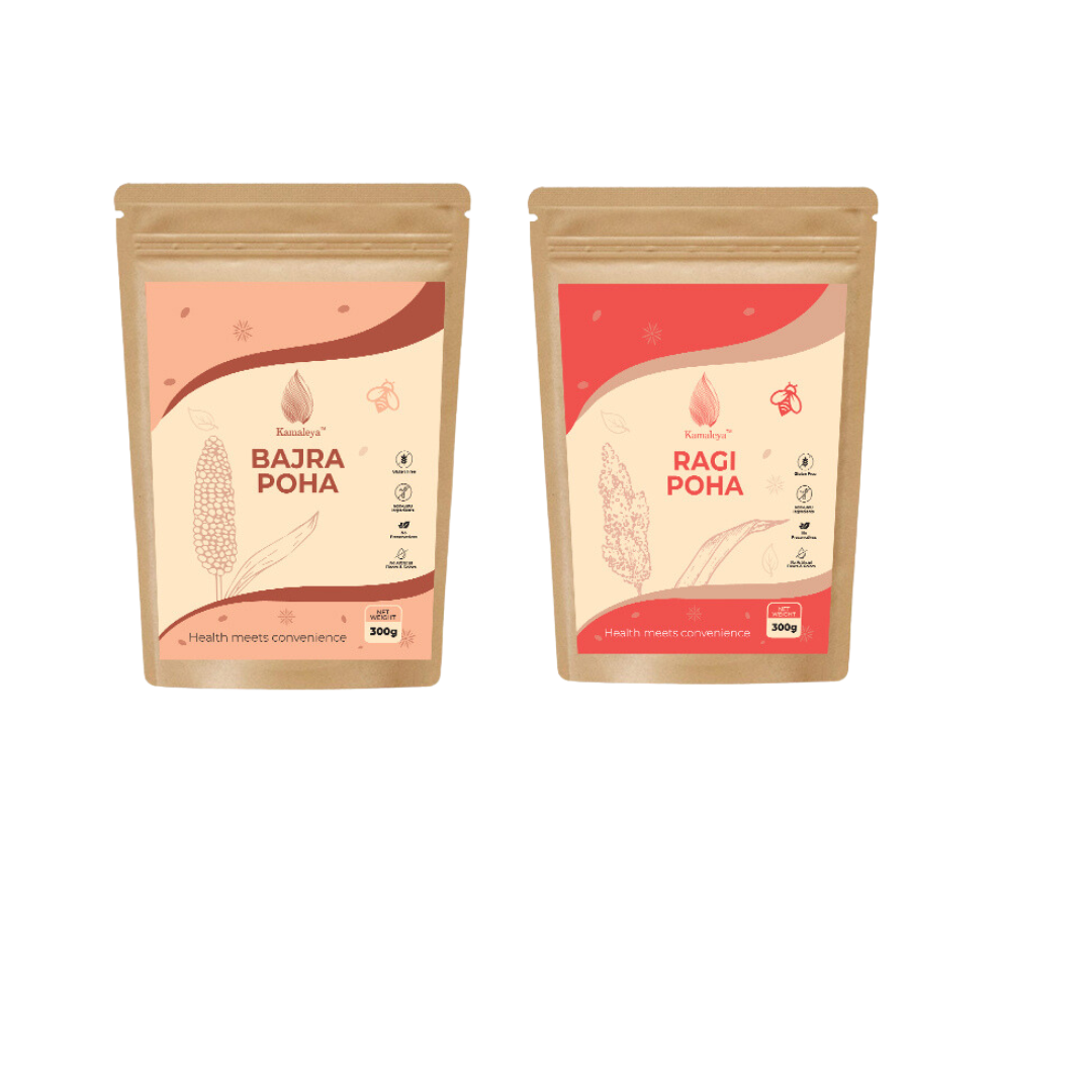 Millet Poha (Pack of two Bajra,Ragi)