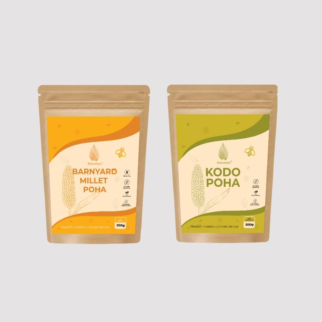 Millet Poha (Pack of two Barnyard, Kodo)