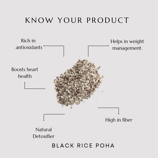 Black Rice Poha (300 gms)