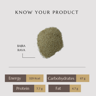 Bajra Millet Rava (400 gms)