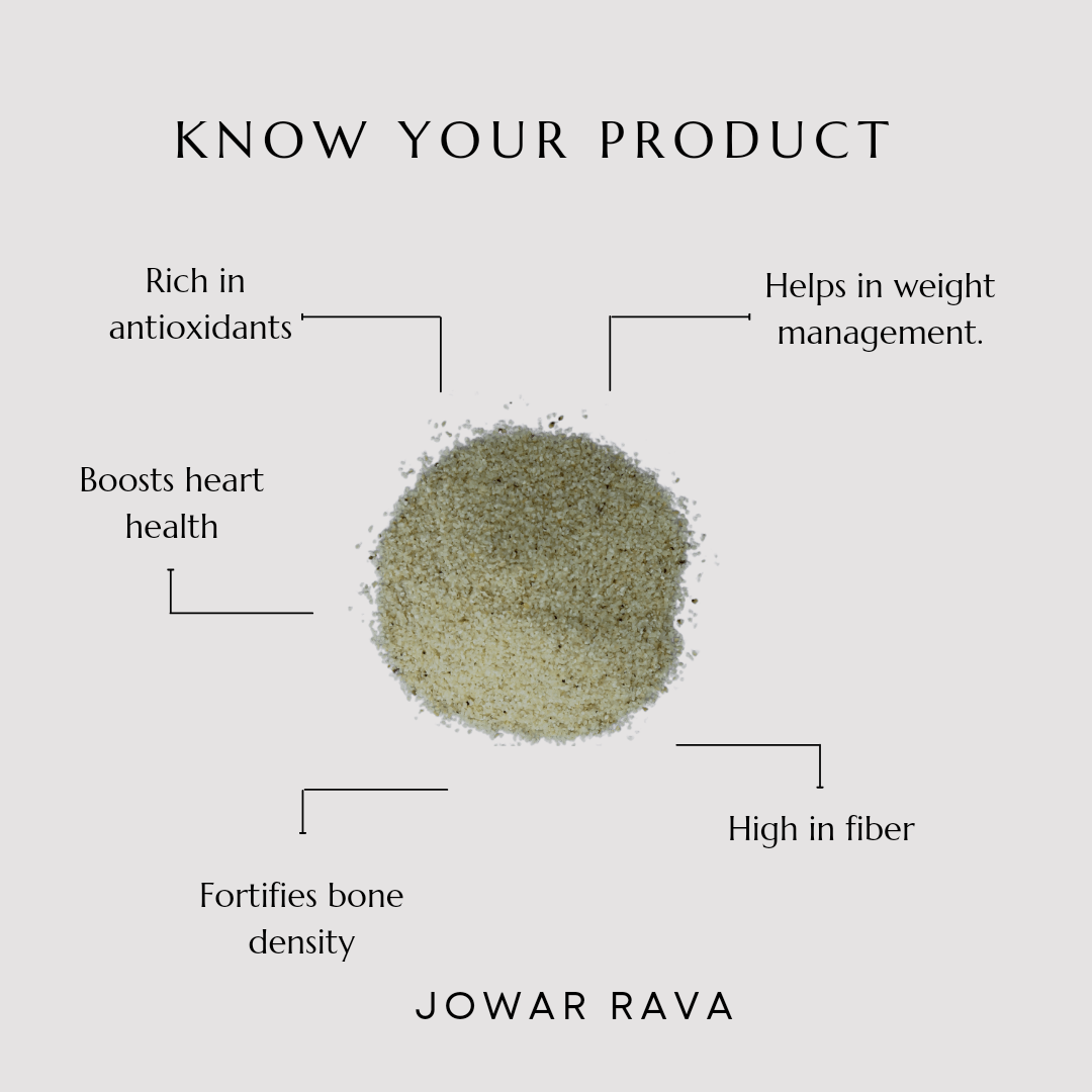 Jowar Millet Rava (400 gms) (Cholam\Jola)