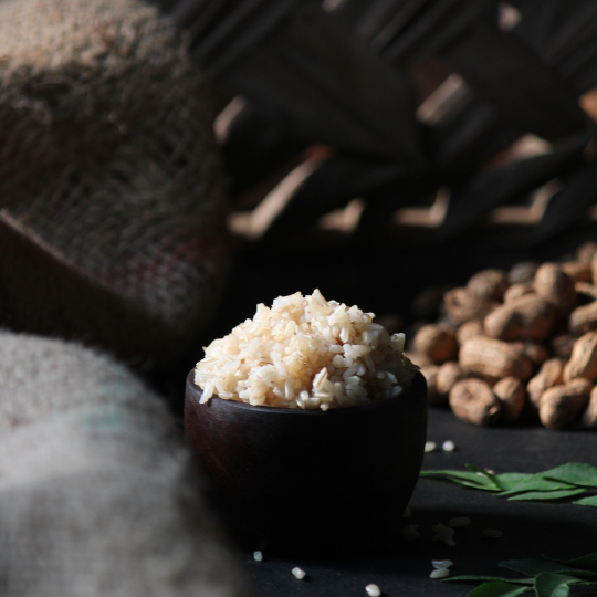 Handpound Brown Rice (Ponni)