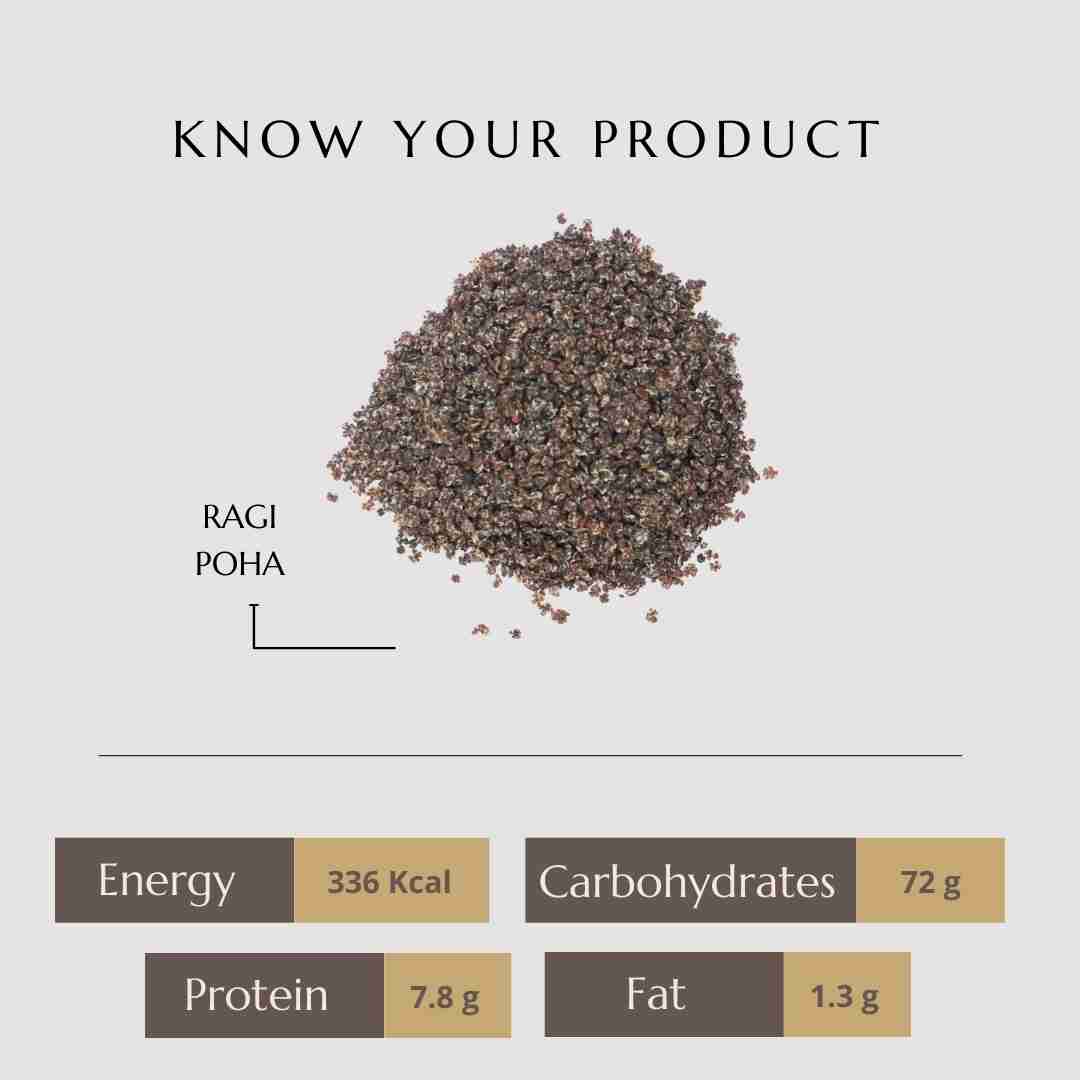 Ragi Millet Poha/Aval (300 gms)