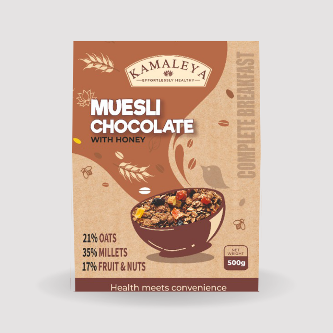 Chocolate Muesli with Fruit & Nuts